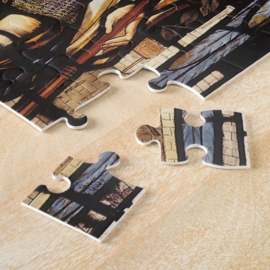 Saint Michael von Sir Edward Coley Burne-Jones Puzzle (Seite)