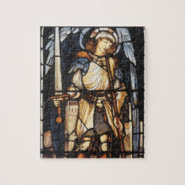 Saint Michael von Sir Edward Coley Burne-Jones Puzzle