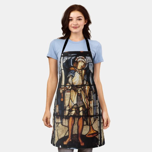 Saint Michael von Sir Edward Coley Burne-Jones Schürze (Getragen)