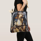 Saint Michael von Sir Edward Coley Burne-Jones Tasche (Von Nahem)
