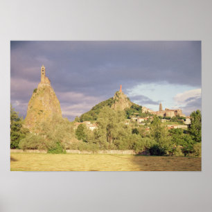 Saint Michel d'Aiguilhe, der Rocher Poster