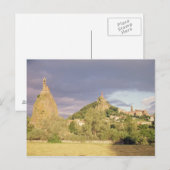 Saint Michel d'Aiguilhe, der Rocher Postkarte (Vorne/Hinten)