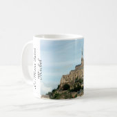 Saint Michel Le Mont Kaffeetasse (Vorderseite Links)