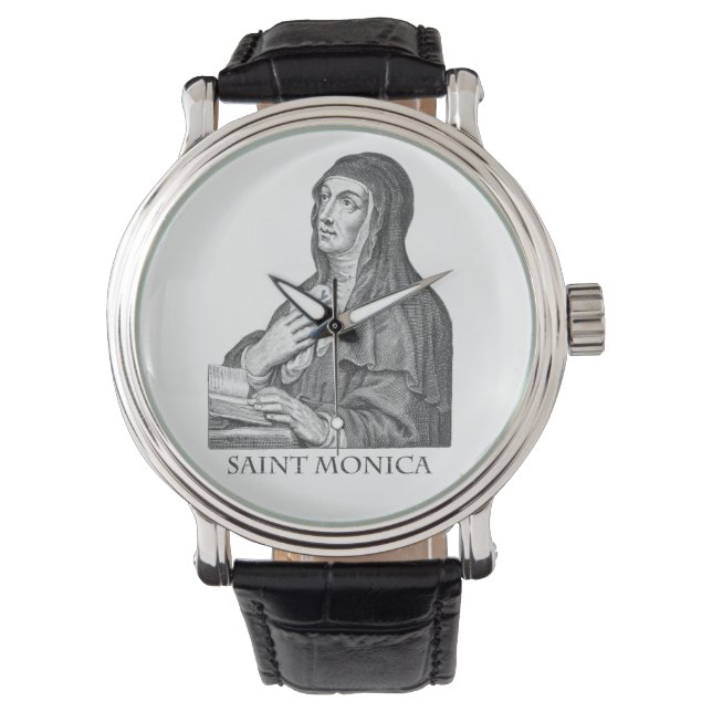 Saint Monica Armbanduhr (Vorderseite)
