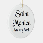 saint monica coffee mug keramik ornament (Rechts)