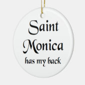 saint monica coffee mug keramik ornament (Links)