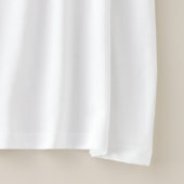 Saint Monica Große Größe T-Shirt (Detail - Saum)