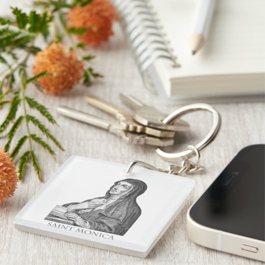 Saint Monica Schlüsselanhänger (Vorderseite rechts)
