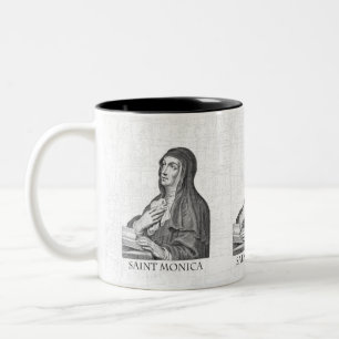 Saint Monica Zweifarbige Tasse