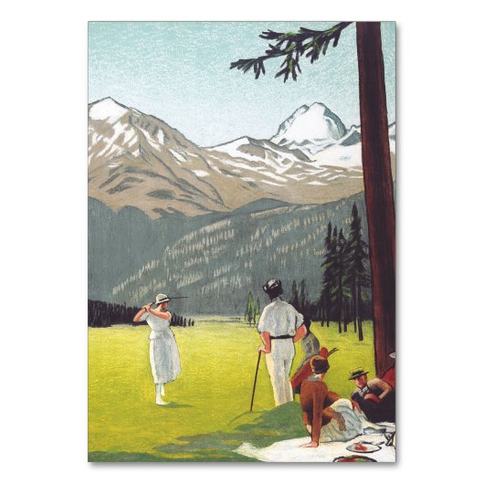 Saint Moritz by Emil Cardinaux Tischnummer (Vorderseite)