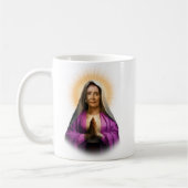 Saint Nancy Pelosi Gebet Candle Kaffeetasse (Links)
