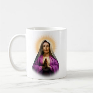 Saint Nancy Pelosi Gebet Candle Kaffeetasse