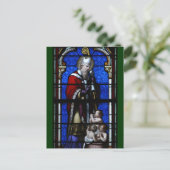Saint Nicholas Blessings Festglas Postkarte (Stehend Vorderseite)