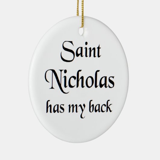 saint nicholas coffee mug keramik ornament (Rechts)