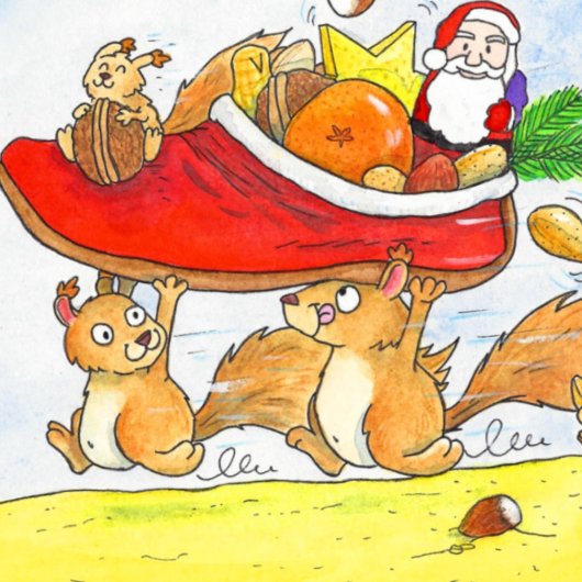 Saint Nicholas Day Gruß Karte