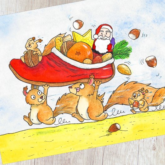 Saint Nicholas Day Postkarte