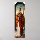 Saint Nicholas - Gerard David Fine Art Poster (Vorne)
