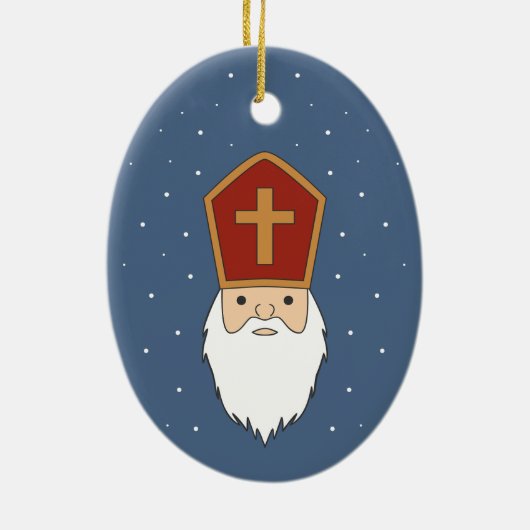 Saint Nicholas Ornament (Hinten)