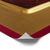 Saint Nicholas orthodox  icon Poster (Ecke)