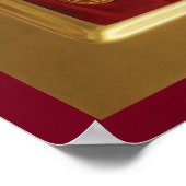 Saint Nicholas orthodox  icon Poster (Ecke)