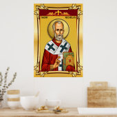 Saint Nicholas Poster (Küche)