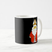 Saint Nicholas Santa Claus Patron Of Christmas  Kaffeetasse (VorderseiteRechts)