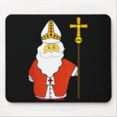 Saint Nicholas Santa Claus Patron Of Christmas Mousepad (Vorne)