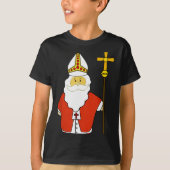 Saint Nicholas Santa Claus Patron Of Christmas T-Shirt (Vorderseite)