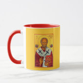 SAINT NICHOLAS* Weihnachtsfeierliche Tasse (Links)