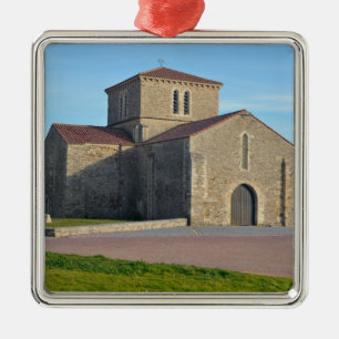 Saint Nicolas Priory at Les Sables d'Olonne Ornament Aus Metall