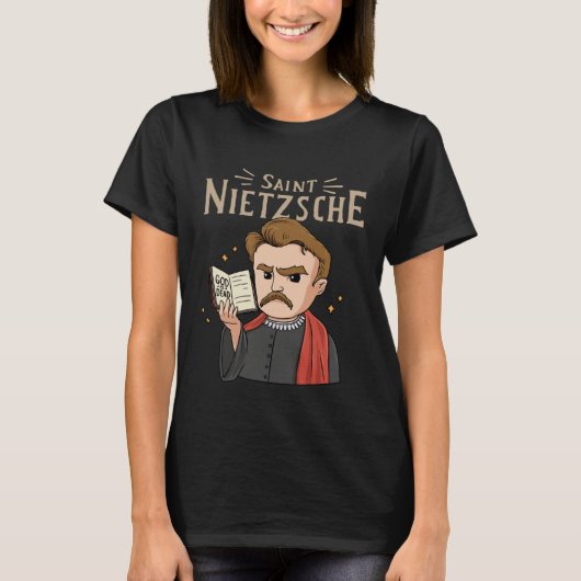 Saint Nietzsche for a Philosophy Student  1 T-Shirt (Vorderseite)