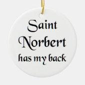 saint norbert coffee mug keramik ornament (Vorne)