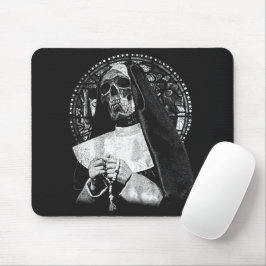 Saint of the Forsaken - Occult Streetwear Design Mousepad