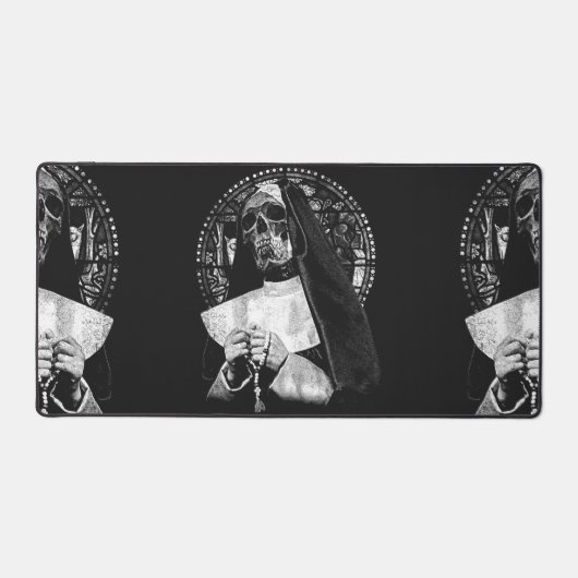 Saint of the Forsaken - Occult Streetwear Design Schreibtischunterlage (Vorderseite)