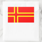 Saint-Olaf-Kreuz Rechteckiger Aufkleber (Tasche)