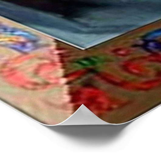 Saint Pablo Escobar Poster (Ecke)