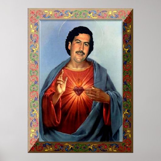 Saint Pablo Escobar Poster (Vorne)