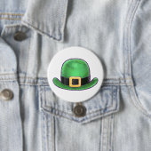 Saint Paddys Day Green Derby Hat Button (Beispiel)