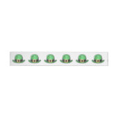 Saint Paddys Day Green Derby Hat Rundum-Adressaufkleber (Person)
