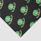 Saint Paddys Day Green Derby Hat Seidenpapier (Ausschnitt)