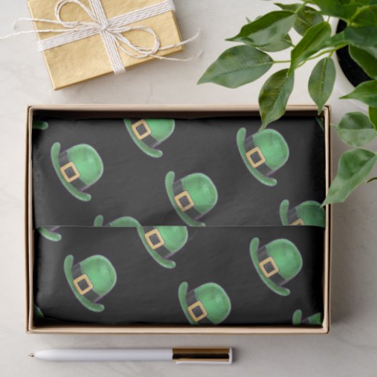 Saint Paddys Day Green Derby Hat Seidenpapier (Geschenk)