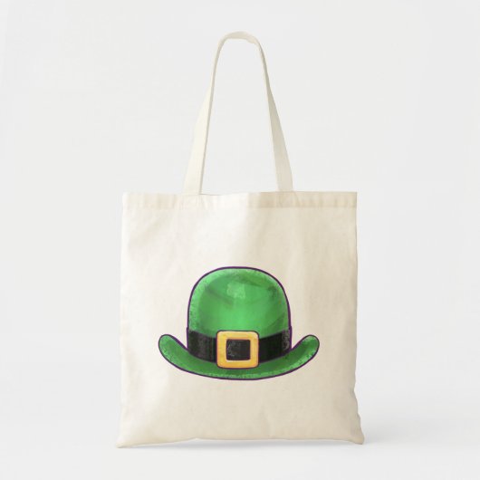 Saint Paddys Day Green Derby Hat Tragetasche (Vorne)