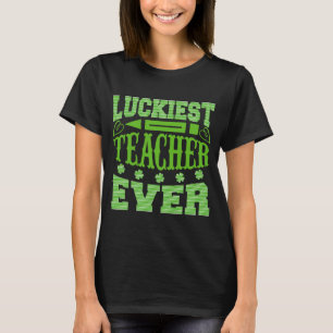 Saint Paddys Lehrer Kleeblatt Lucky St Patricks Da T-Shirt