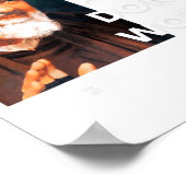 Saint Padre O Pray Hope And Dont Worry Catholic  Poster (Ecke)