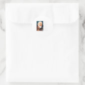 Saint Padre O Pray Hope And Dont Worry Catholic  Runder Aufkleber (Tasche)