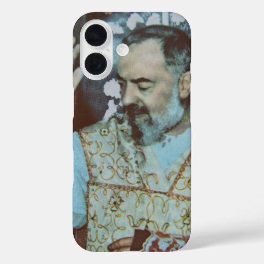 Saint Padre Pio Case-Mate iPhone Hülle (Rückseite)