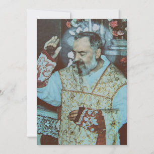 Saint Padre Pio Einladung