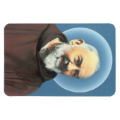 Saint Padre Pio flexible Magnet (Horizontal)