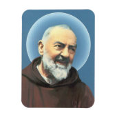 Saint Padre Pio flexible Magnet (Vertikal)