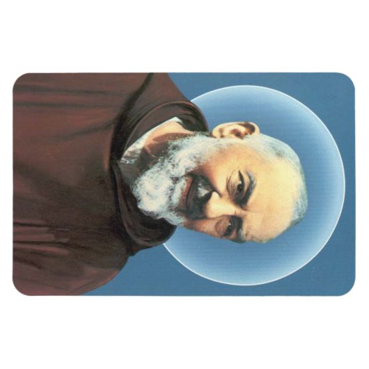 Saint Padre Pio flexible Magnet (Horizontal)